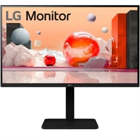 Monitor profissional LG 24BA560-B de 24" / Full HD / Multimídia / Altura ajustável / Preto