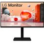 Monitor profissional LG 24BA560-B de 24" / Full HD / Multimídia / Altura ajustável / Preto