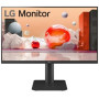 Monitor multimídia LG 25MS550-B Full HD de 24,5", altura ajustável, preto