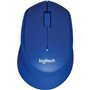 Mouse sem fio Logitech M330 Silent Plus/ Até 1000 DPI/ Azul