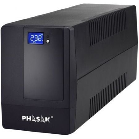 UPS de linha interativa Phasak 2000 VA LCD/ 2000 VA/ 4 saídas/ Formato torre