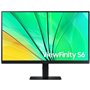 Monitor profissional Samsung ViewFinity S6 S27D600EAU 27" QHD, altura ajustável, preto