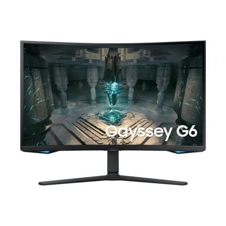 Monitor gamer curvo inteligente Samsung Odyssey G6 S32BG650EU/ 32"/ QHD/ 1ms/ 240Hz/ VA/ Multimídia/ Altura ajustável/ Smart TV/