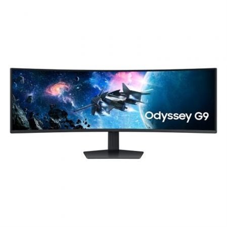 Monitor gamer ultrawide curvo Samsung Odyssey G9 S49CG954EU de 49"/ Dual QHD/ 1 ms/ 240 Hz/ VA/ Altura ajustável/ Preto