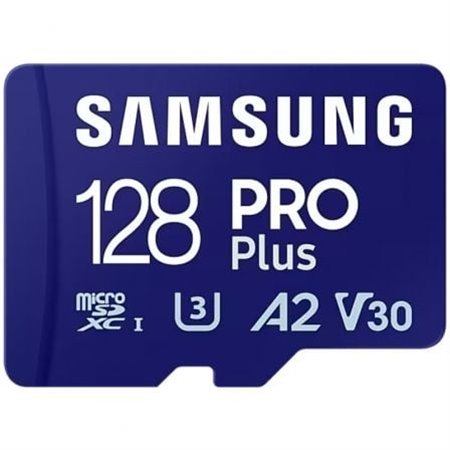Cartão de memória Samsung PRO Plus 2023 128 GB microSD XC/ Classe 10/ 180 MBs