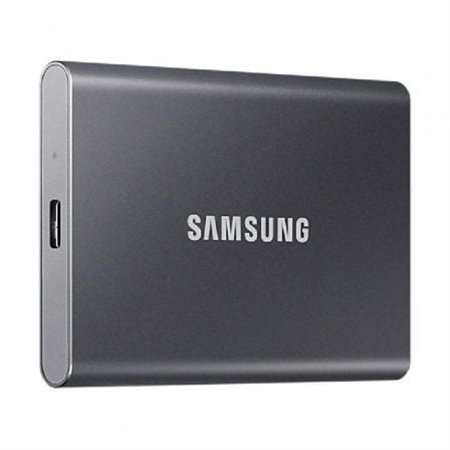 SSD externo Samsung Portable T7 2 TB/ USB 3.2/ Cinza