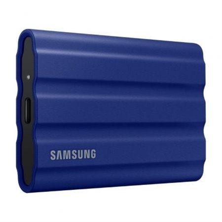 Unidade SSD externa Samsung Portable T7 Shield 2 TB/ USB 3.2/ Azul