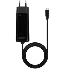 Carregador GaN para laptop TooQ TQLC-USBCGAN100PD-C USB Tipo C/ 45 W/ Automático/ Voltagem 5-20 V