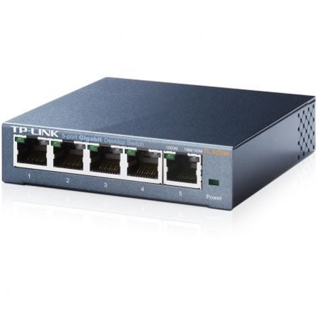 Switch TP-Link TL-SG105 5 Portas/ RJ-45 10/100/1000