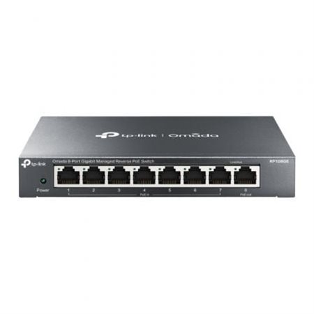 Switch TP-Link TL-RP108GE 8 Portas/RJ-45 10/100/1000 PoE