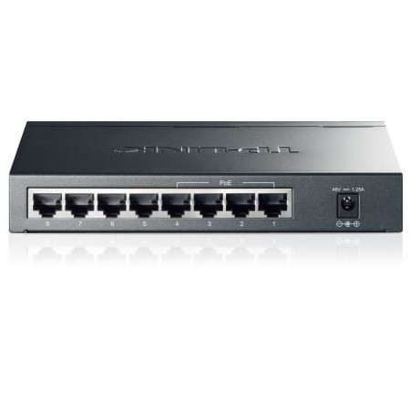 Switch TP-Link TL-SG1008P 8 Portas/RJ-45 10/100/1000 PoE