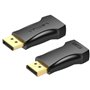 Adaptador HDMI 4K Vention HBPB0, DisplayPort Macho - HDMI Fêmea