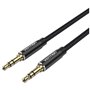 Cabo Stereo Vention BAWBG, Jack 3.5 Macho - Jack 3.5 Macho, 1.5m, Preto