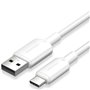 Cabo USB 2.0 Tipo-C Vention CTQWF, USB Tipo-C Macho - USB Macho, Até 60W, 480Mbps, 1m, Branco