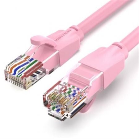 Cabo de Rede RJ45 UTP Vention IBEPH Cat.6, 2m, Rosa