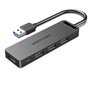 Hub USB 3.0 Vention CHLBF, 4xUSB, MicroUSB PD, 1m