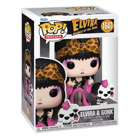 Funko Pop! Elvira Mistress Of The Dark Elvira & Gonk