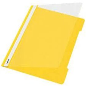 Classificador Capa Transparente amarelo 10un