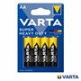 Pilha Zinco-Carvão R6/AA 1.5v 4x Blister VARTA
