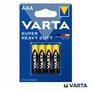 Pilha Zinco-Carvão R03/AAA 1.5V 4x Blister VARTA