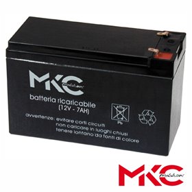 Bateria Chumbo AGM 12V 7A MKC