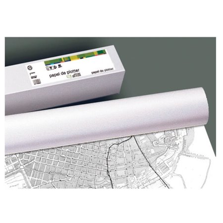 Rolo de Papel Fabrisa Plus para Plotter 90gr - Medidas 610mm x 50m