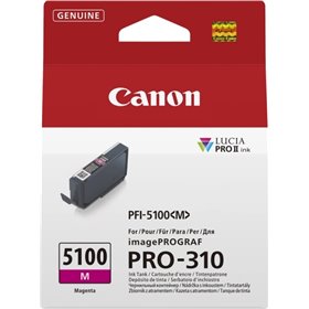 Canon PFI5100 Magenta Tinteiro Original PFI5100M/6954C001