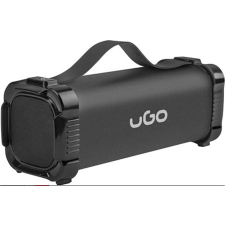 uGo Coluna de Som Wireless Mini Bazooka 2.0 - Preto - UBS-1484