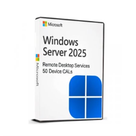 Microsoft Windows Server 2025 - Remote Desktop Services - 50 Device CALs - ESD