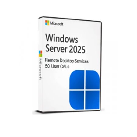 Microsoft Windows Server 2025 - Remote Desktop Services - 50 User CALs - ESD