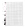 Caderno Premium Capa Dura A4 80 Folhas Xadrez Pack 6