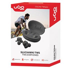 Fones Auriculares Colima TWS100 Bluetooth - Preto - uGo - USL-1637