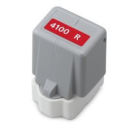 Canon PFI4100 Vermelho Tinteiro Compatível PFI4100R/6785C001
