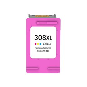 Remanufacturado HP 308XL Cores Tinteiro 7FP2UE Alta Capacidade/Jumbo