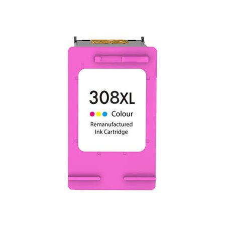 Remanufacturado HP 308XL Cores Tinteiro 7FP2UE Alta Capacidade/Jumbo