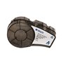 Brady M21-375-499 Fita de Etiquetas Original Tela de Nylon Texto Preto sobre Fundo Branco Largura 9,53mm x 4,88m