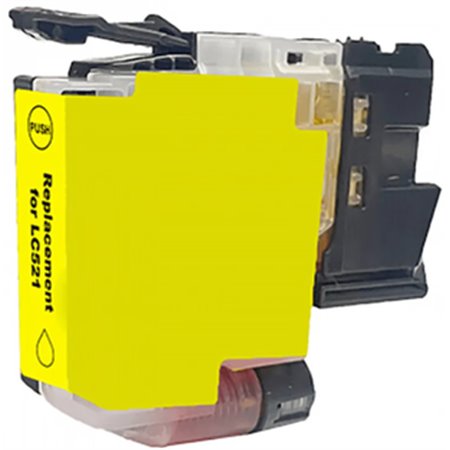 Brother LC521 Amarelo Tinteiro Compatível LC521Y
