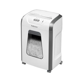 Triturador de Papel Portátil Fellowes 15C com Corte de Partículas P-4 - Tritura até 15 Folhas - Trava de Segurança - Capacidade 