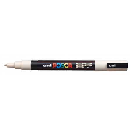 Marcador de tinta Posca PC-3M - Ponta cônica de poliéster de 0,9 a 1,3 mm - Tinta à base de água - Resistente à luz - Não perman