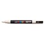 Marcador de tinta Posca PC-3M - Ponta cônica de poliéster de 0,9 a 1,3 mm - Tinta à base de água - Resistente à luz - Não perman