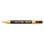 Marcador de tinta Posca PC-3M - Ponta cônica de poliéster de 0,9 a 1,3 mm - Tinta à base de água - Resistente à luz - Não perman