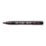 Marcador de tinta Posca PC-3M - Ponta cônica de poliéster de 0,9 a 1,3 mm - Tinta à base de água - Resistente à luz - Marrom esc
