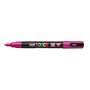 Marcador de tinta Posca PC-3M - Ponta cônica de poliéster de 0,9 a 1,3 mm - Tinta à base de água - Não permanente - Resistente à