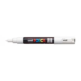Marcador de tinta Posca PC-1M - Ponta cônica de poliéster de 0,7 mm - Tinta à base de água - Resistente à luz - Não permanente -