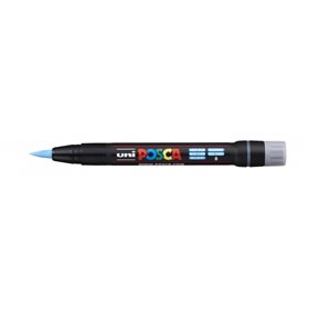 Marcador de tinta Posca PCF-350 - Ponta de pincel acrílica - À base de água - Resistente à luz - Não permanente - Inodoro - Idea
