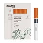 Carioca Plus - Conjunto com 6 Marcadores Acrílicos - Ponta de 2mm - Cor Laranja