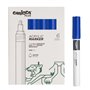 Carioca Plus - Conjunto com 6 Marcadores Acrílicos - Ponta de 2mm - Cor Azul