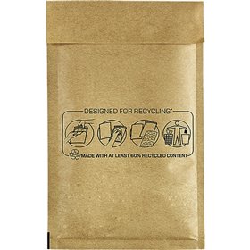 Caixa com 100 Sacos de Bolhas Acolchoados Fellowes Bankers Box - 120x210mm - Bolhas internas para amortecimento - Ideal para pro