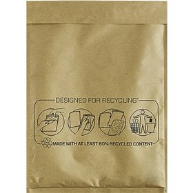 Caixa com 50 Sacos de Bolhas Acolchoados Fellowes Bankers Box - 240x330mm - Bolhas internas para amortecimento - Ideal para tran