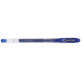 Caneta de tinta gel Uni-ball Signo UM-120 - Ponta esferográfica de 0,7 mm - Tinta resistente à água e à luz - Azul